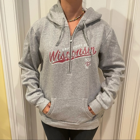 Champion Uw Madison Badgers Hoodie 
